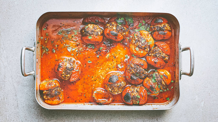Tomato Kofte Traybake By Claire Thomson