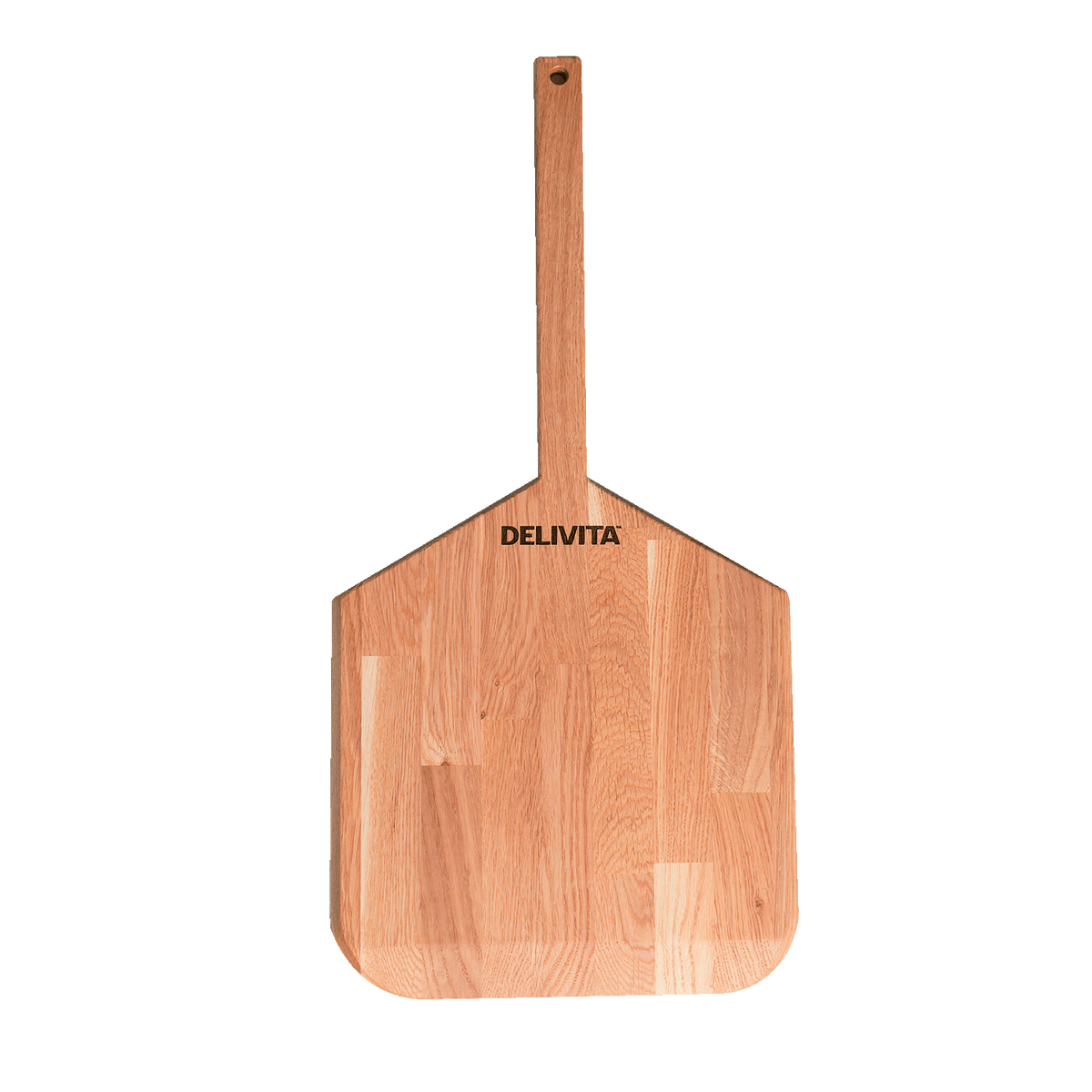 Solid Oak Wooden Pizza Paddle