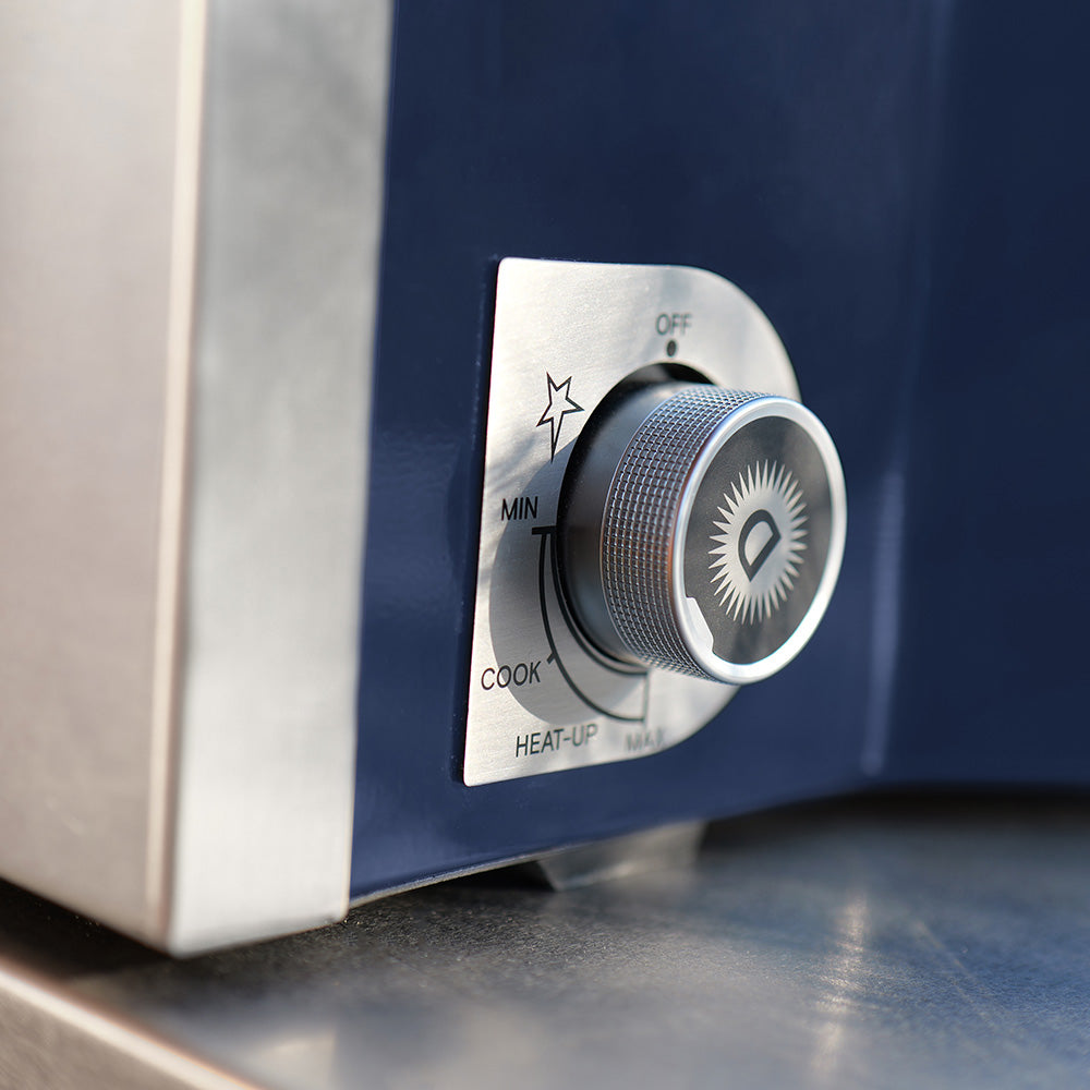 Delivita Flow Dual Fuel Pizza Oven - Royal Blue
