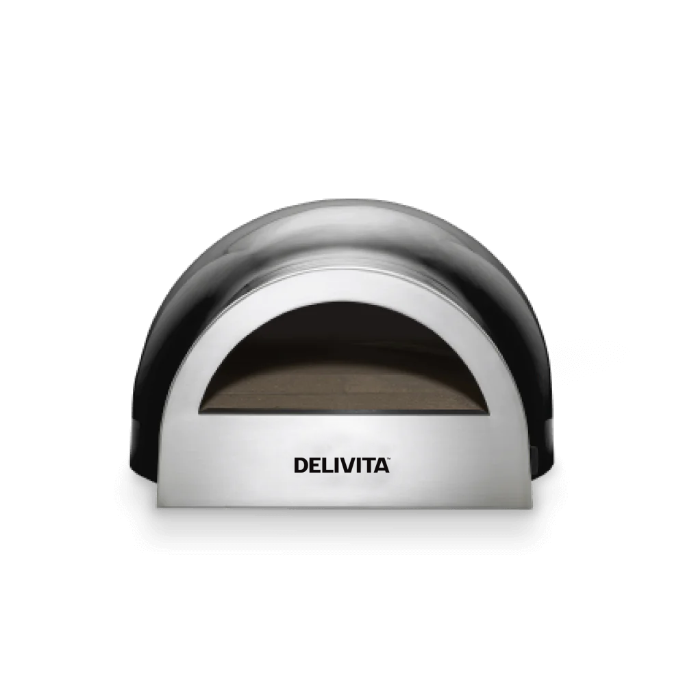 Delivita Flow Dual Fuel Pizza Oven - Very Black