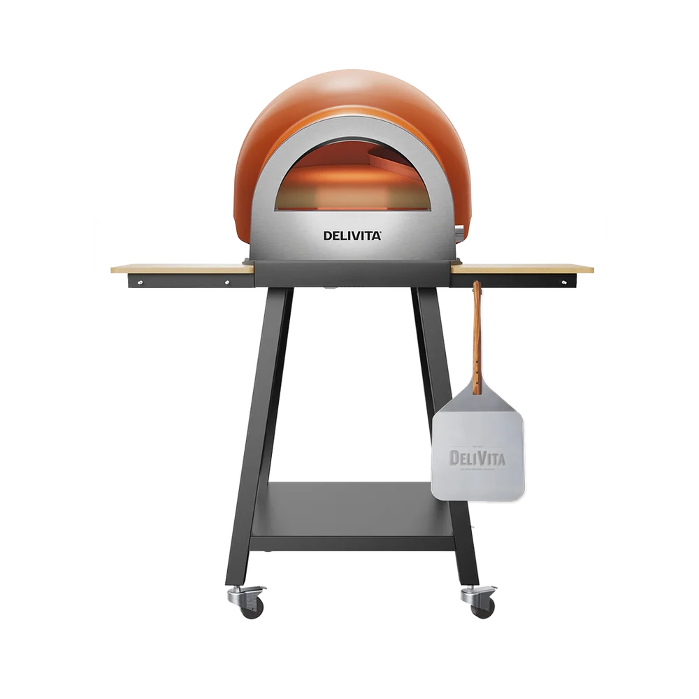 Flow Dual Fuel Oven Bundle - Chilli Red