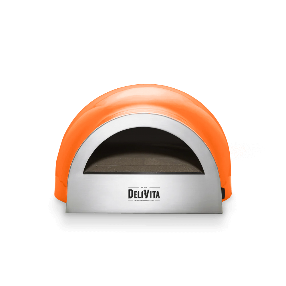 Delivita Flow Dual Fuel Pizza Oven - Orange Blaze