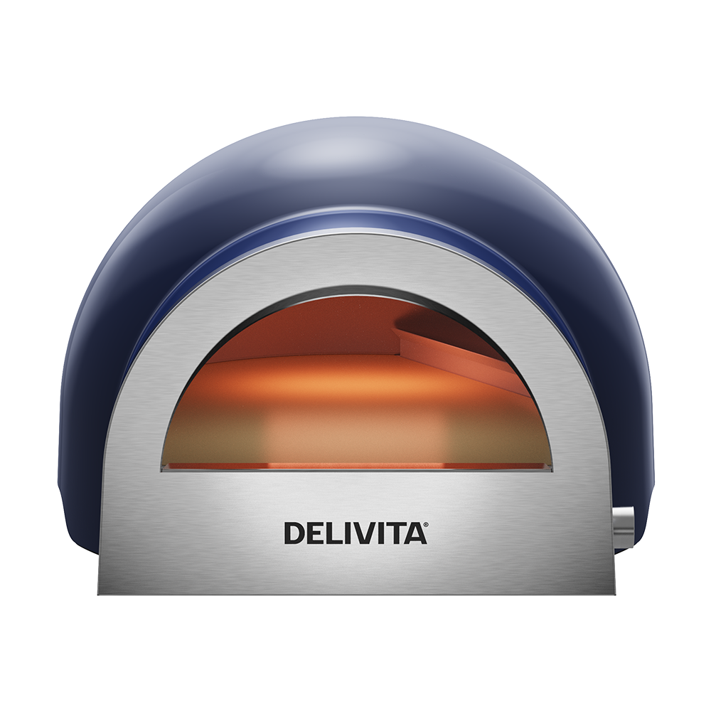 Delivita Flow Dual Fuel Pizza Oven - Royal Blue