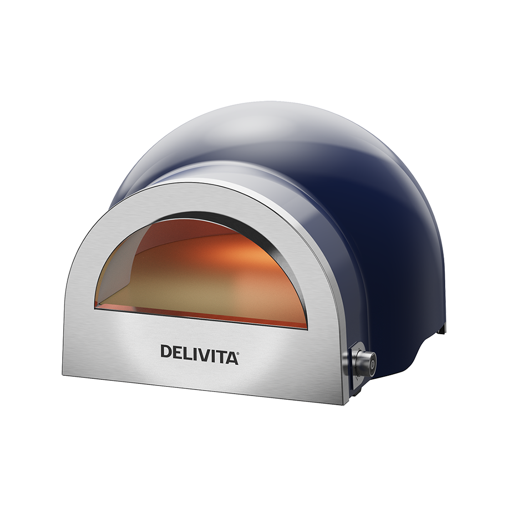 Delivita Flow Dual Fuel Pizza Oven - Royal Blue