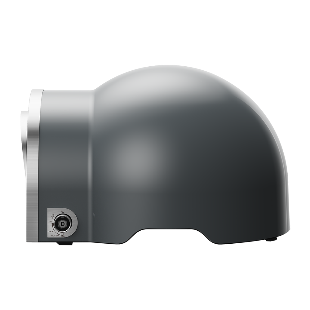 Delivita Flow Dual Fuel Pizza Oven - Hale Grey