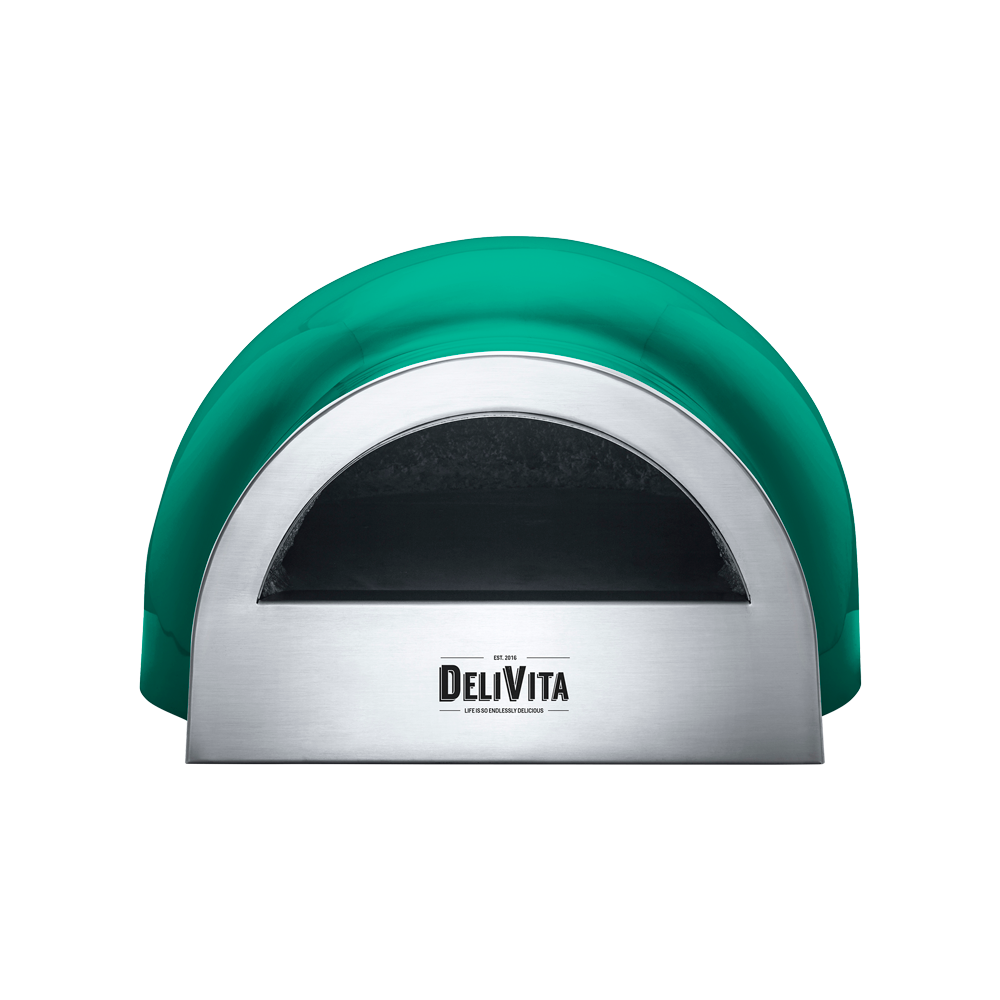 Delivita Dual Fuel Gas Oven - Emerald Green