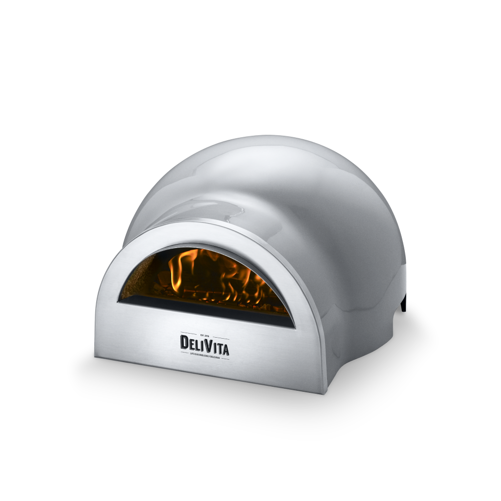 DeliVita Wood-Fired Oven - Hale Grey