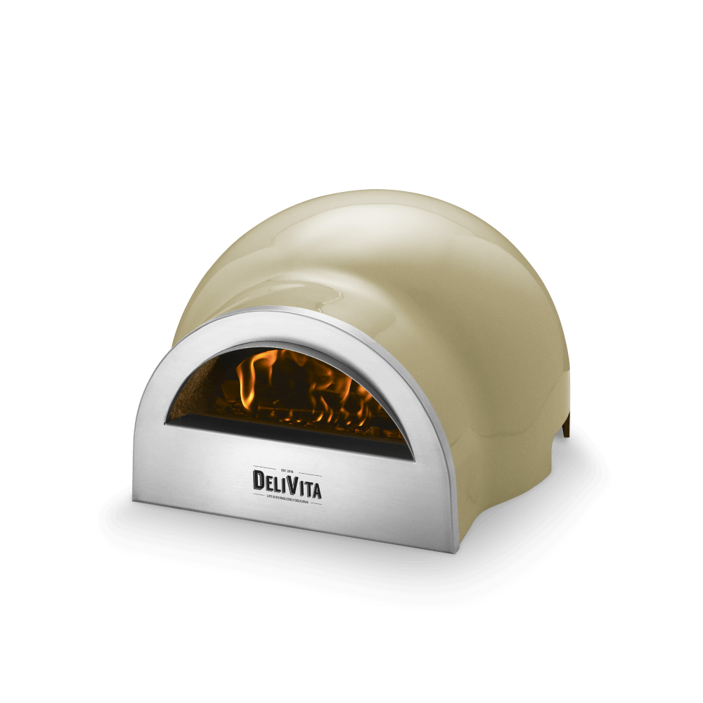 DeliVita Wood-Fired Oven - Olive Green