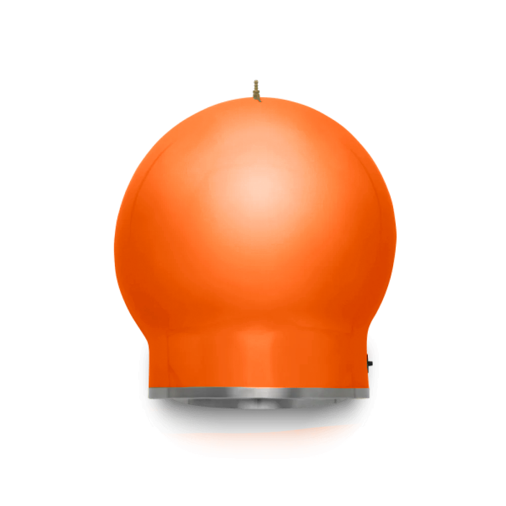 Delivita Dual Fuel Gas Oven - Orange Blaze