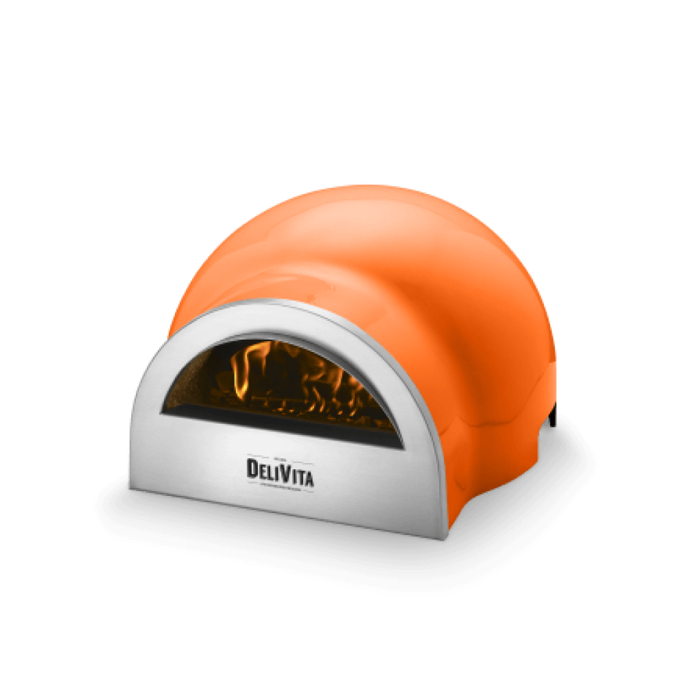 DeliVita Wood-Fired Oven - Orange Blaze