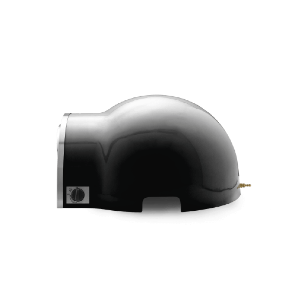 DeliVita Eco-Gas Oven - Very Black - side