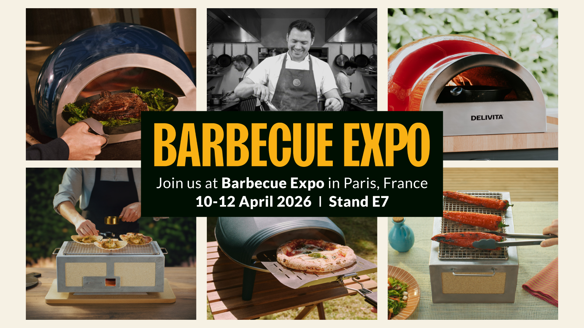 Join us at Barbecue Expo in Paris  10-12 April 2026 - Stand E7