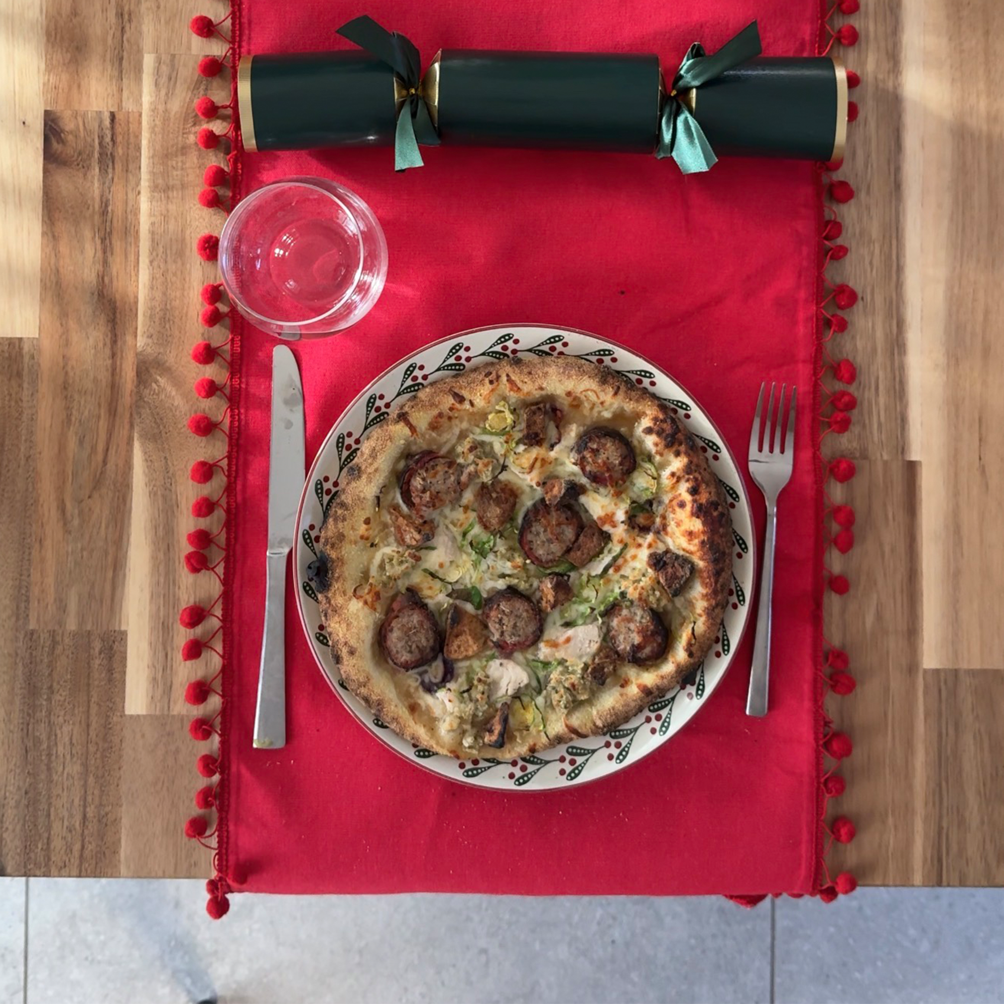 Christmas Dinner Pizza