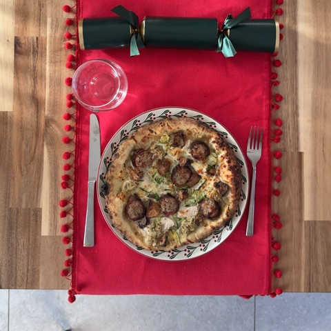 Christmas Dinner Pizza