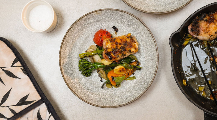 Lemon Chicken Thighs (Pizza Oven Tray Bake)