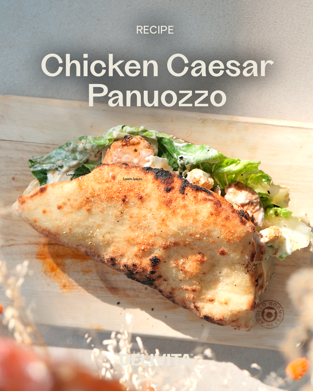 Chicken Caesar Panuozzo