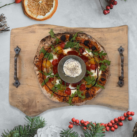 Christmas Wreath Pizza