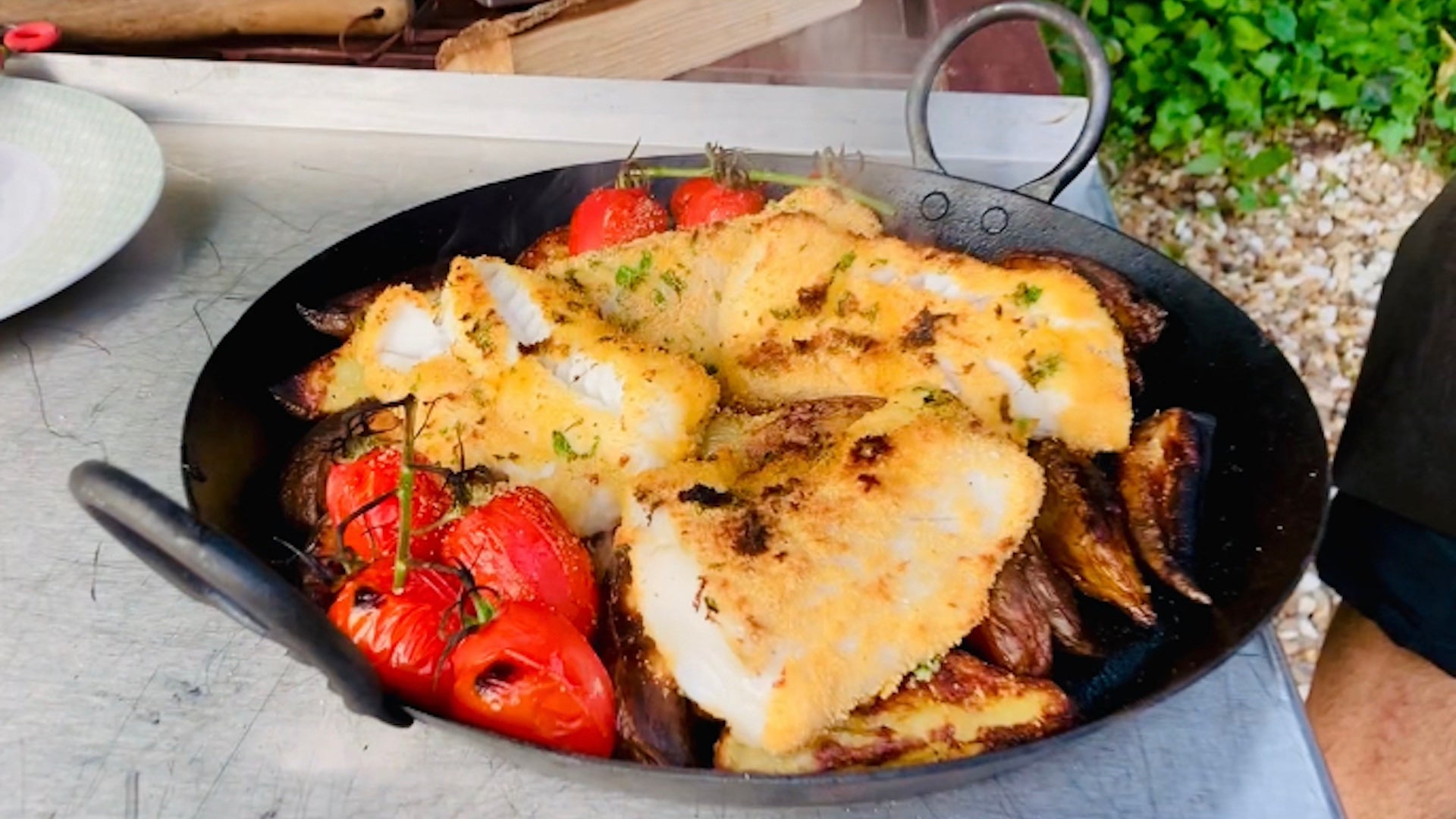 Oven Baked Fish and Chips