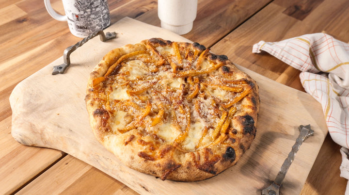 Chips, Cheese & Gravy Pizza (Mash-Up Series)