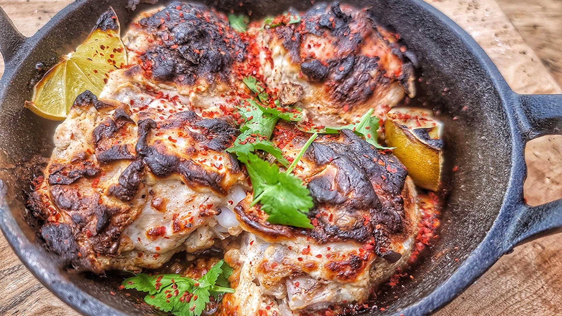 Tandoori Style Chicken Thighs