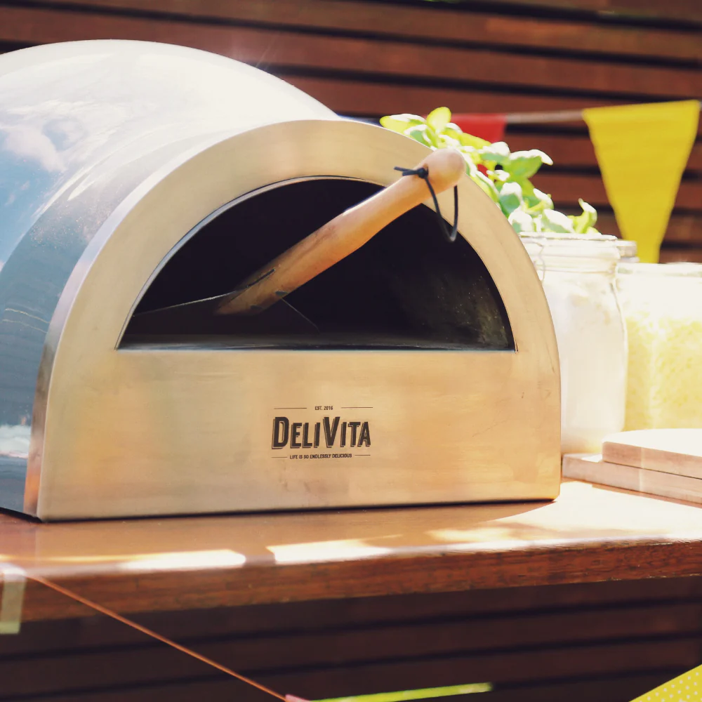 Delivita Wood-Fired Pizza Oven 2025 - Platinum Jubilee
