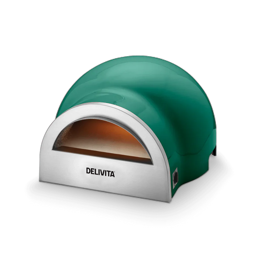 Delivita Flow Dual Fuel Pizza Oven - Emerald Green