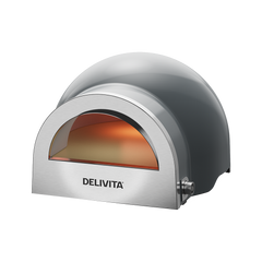 Delivita Flow Dual Fuel Pizza Oven - Hale Grey