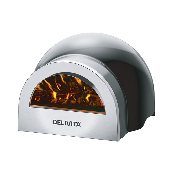 Delivita Origin Wood-Fired Pizza Oven - Very Black