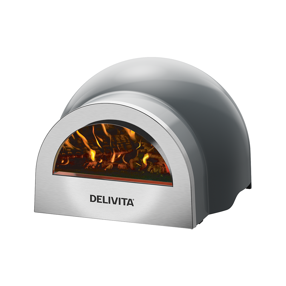 Delivita Origin Wood-Fired Pizza Oven - Hale Grey