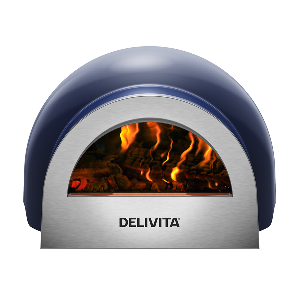 Delivita Origin Wood-Fired Pizza Oven - Royal Blue