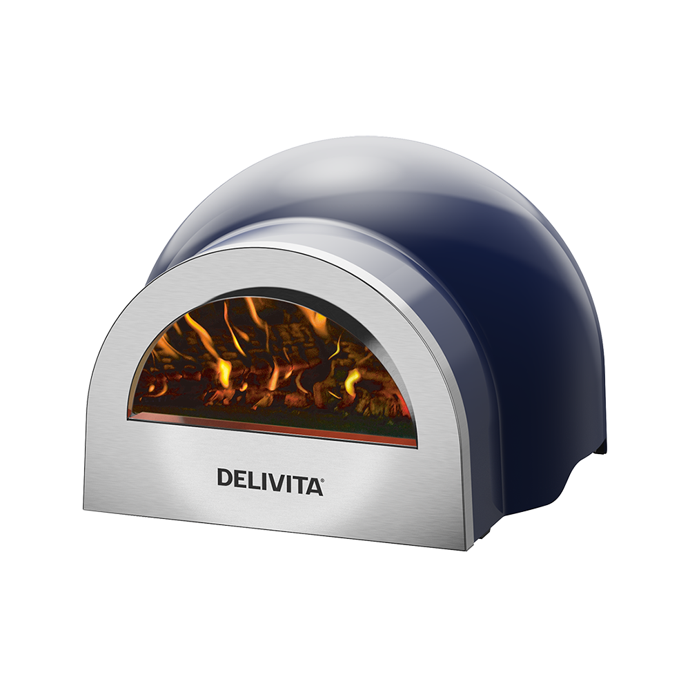 Delivita Origin Wood-Fired Pizza Oven - Royal Blue
