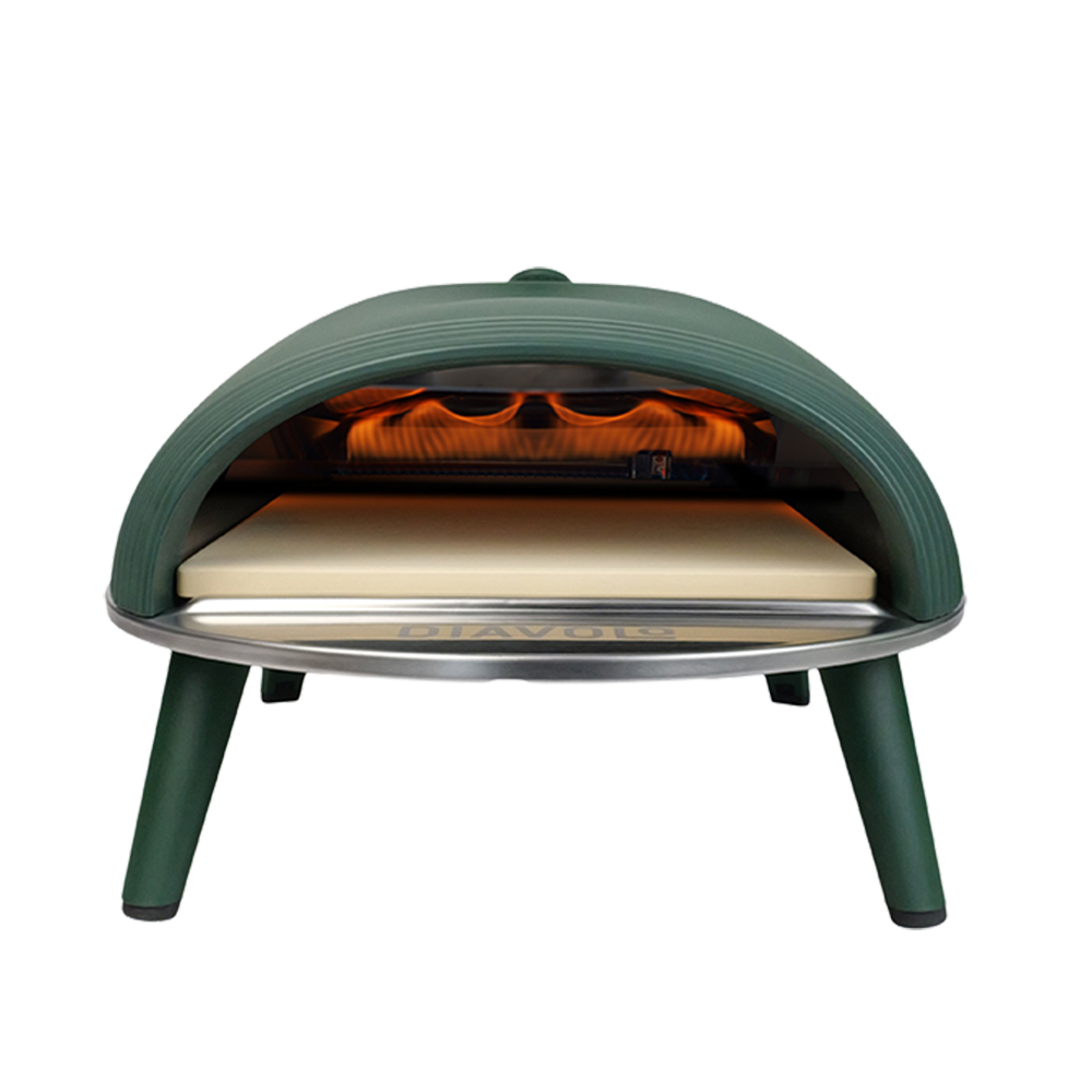 Delivita New Diavolo Gas-Fired Oven - Green