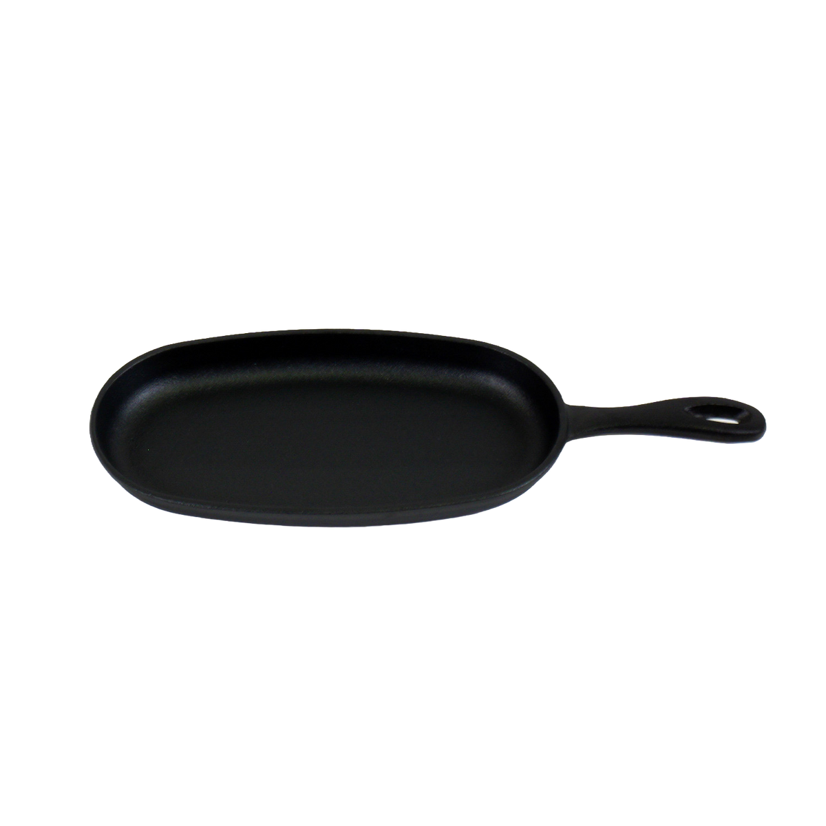 Cast Iron Sizzler with Wooden Serving Board - 24 x 17.5cm