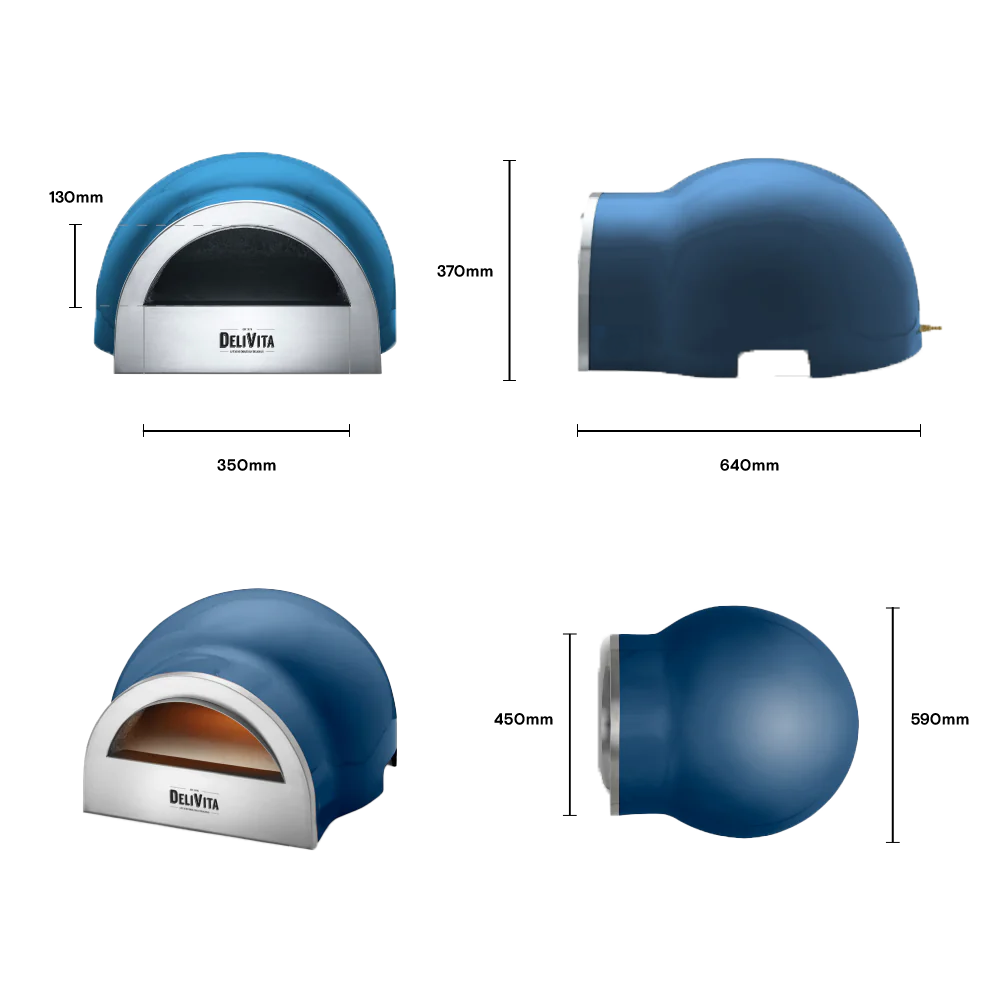 Delivita Wood-Fired Oven - Platinum Jubilee