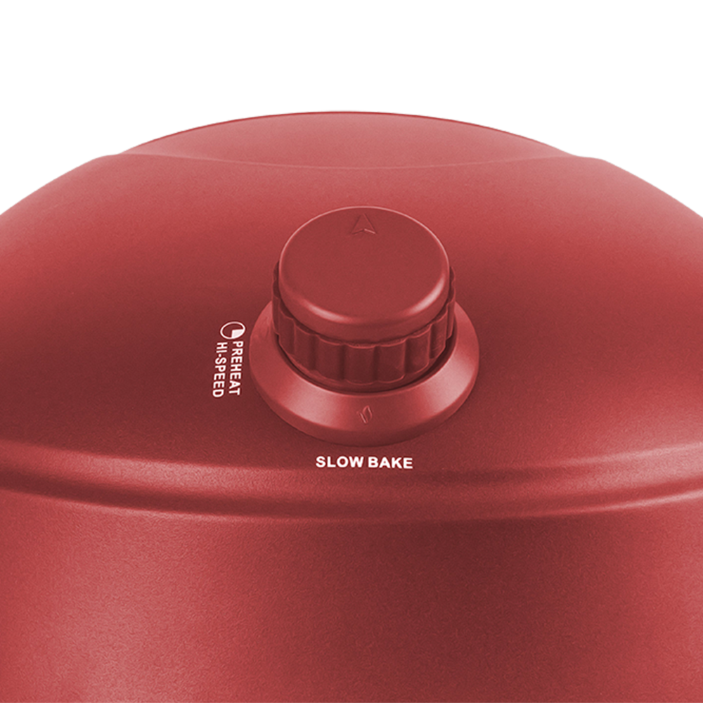 Delivita New Diavolo Gas-Fired Oven - Red