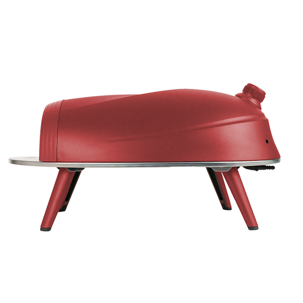 Delivita New Diavolo Gas-Fired Oven - Red